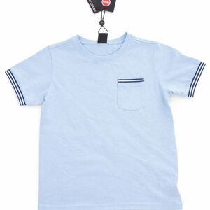 Jan - COLMAR Light Blue Kids' Tee with Striped Pocket